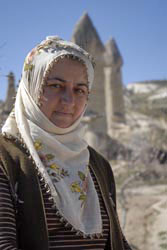 Turkse vrouw, Cappadoci�